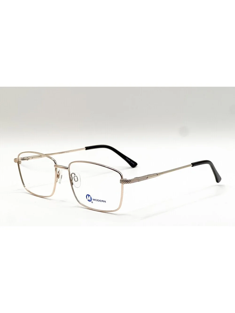 Modern Willy Gold Geometric Authentic Eyeglass Frames 56-17-145